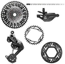 SRAM Eagle 90 Ebike Groupset - No Crank 34T 104bcd Clip-on Guard Chain XS-1275 10-52t Single Click Shifter Rear Derailleur