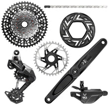 SRAM Eagle 90 Ebike Groupset -  160mm Bosch 36T Clip-on Guard Chain XS-1275 10-52t Single Click Shifter Rear Derailleur