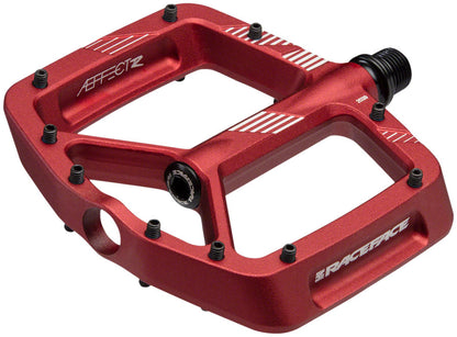 RaceFace Aeffect R Pedals - Platform Aluminum 9/16" Red