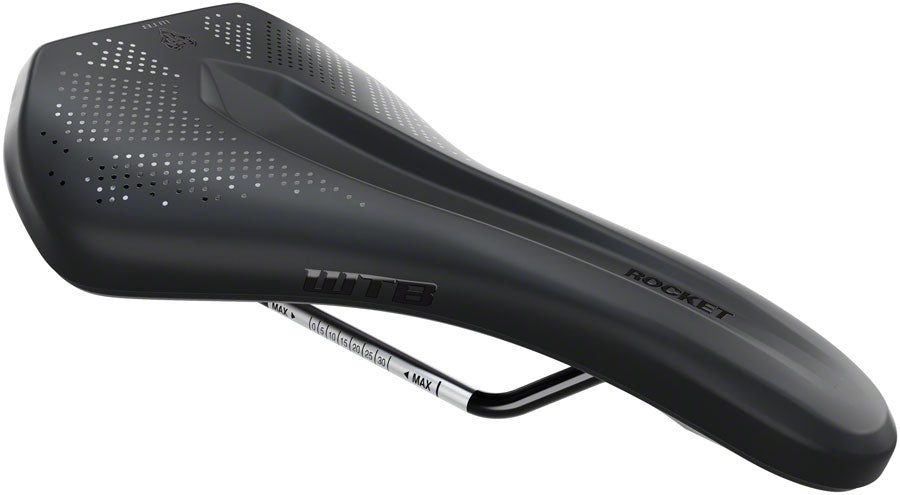 WTB Rocket Saddle - Stainless Black Medium Fusion Form