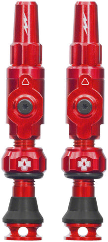 Muc-Off Big Bore Lite Tubeless Valve Stems - Small 30mm Red