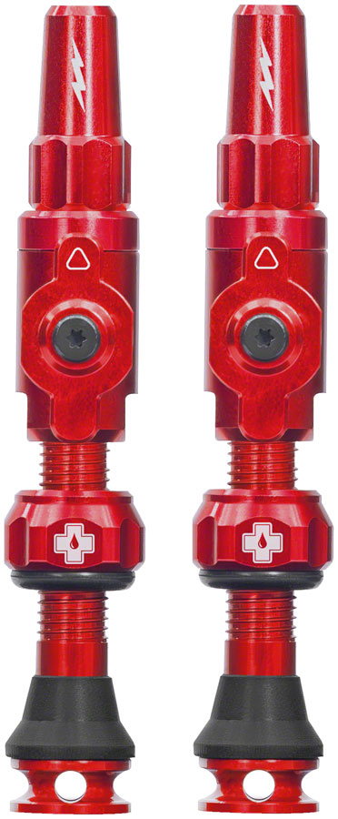 Muc-Off Big Bore Lite Tubeless Valve Stems - Medium 35mm Red