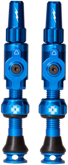 Muc-Off Big Bore Lite Tubeless Valve Stems - Medium 35mm Blue