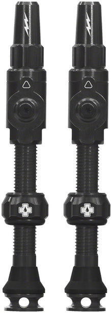 Muc-Off Big Bore Lite Tubeless Valve Stems - Large 45mm Black
