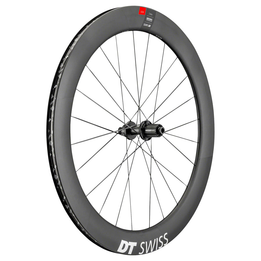 DT Swiss ARC 1100 DiCut 62 Rear Wheel - 700 12 x 142mm Center-Lock HG11 Road/XDR Ratchet EXP 36 BLK
