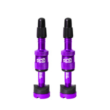 E*thirteen Quick Fill Tire Valves(23-30mm Rim) Pair - Egg  