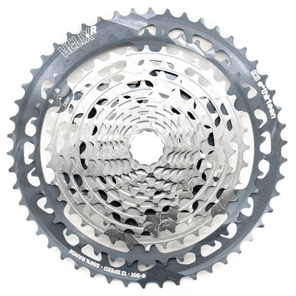 E*thirteen Helix Race 12sp Cassette 9-50t - Nickel Gray  