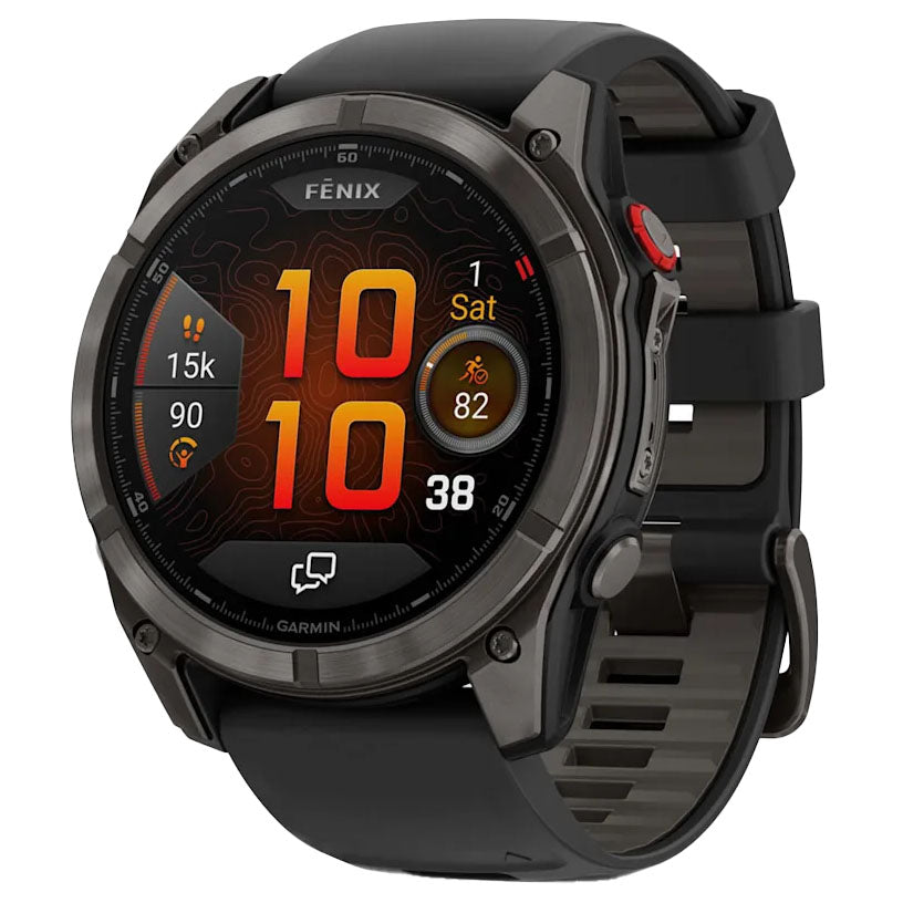 Garmin fenix 8 Pro AMOLED Sapphire 51mm Carbon Gray DLC