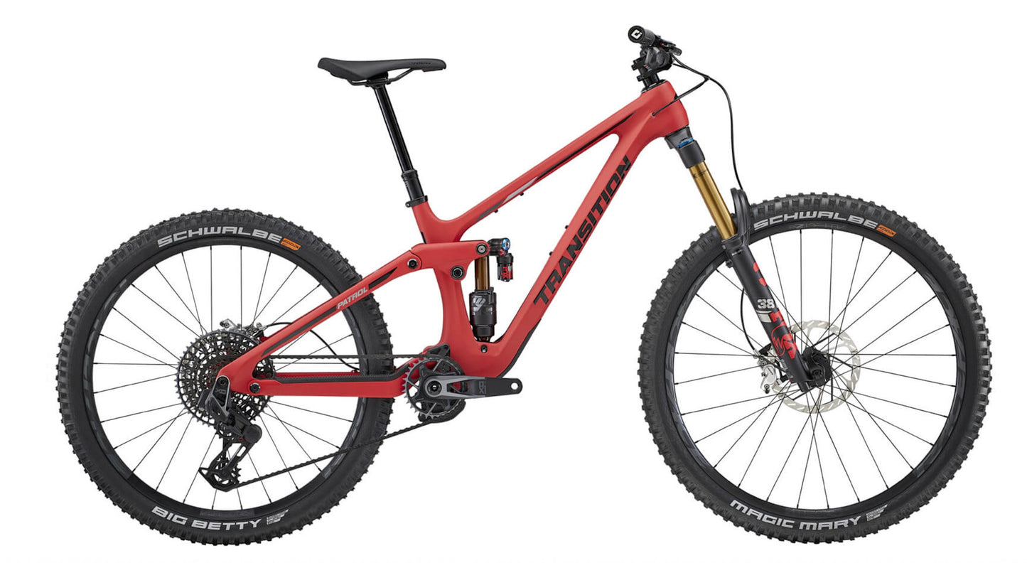 Patrol Carbon XO AXS (X-Large, Bonfire Red)