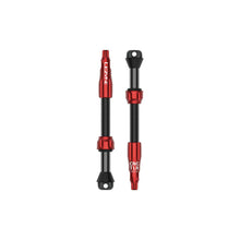 Lezyne CNC TLR Tubeless Valve Pro 60mm Red Pair