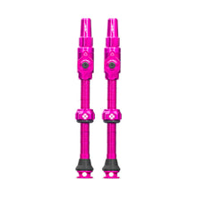 Muc-Off Big Bore Lite Tubeless Valve 65mm Pair - Pink  