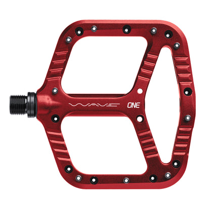 OneUp Components Wave Platform Pedals Red