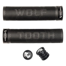 Wolf Tooth Components Echo Lock-On Grip Set Black/Black